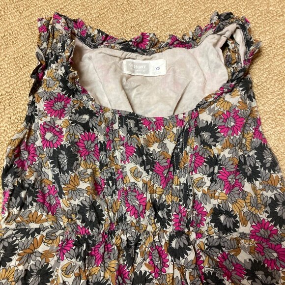 Old Navy Maternity Dress Womens XS Floral Sleeveless Multicolor Boho - Picture 4 of 8